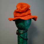 Chapeau Halloween orange