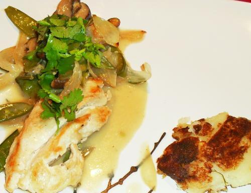 poulet-sauce-au-rhum-et-aux-champignons