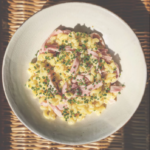 Risotto de coquillettes jambon de Cyril Lignac